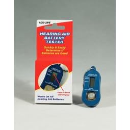 HEARING AID BATTERY TESTER