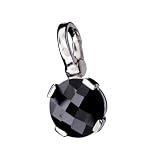 Giorgio Martello Round CZ Jet Charm
