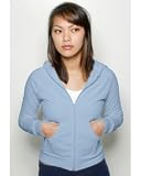 Cotton Hooded Full-Zip Fleece