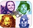 Wizard of Oz Four Characters Mousepad