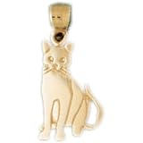 14K Gold Pendant Cat 3 - Gram(s)