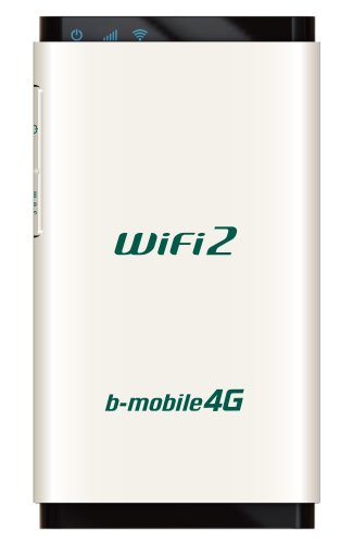 画像をクリックして拡大イメージを表示 安い日本通信 LTE対応 b-mobile 4G WiFi2ルータ SIMフリー端末 BM-AMR510WH