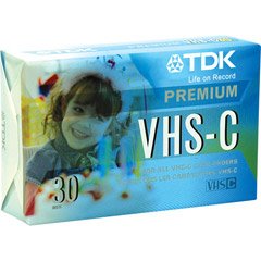 TDK TC-30EHG VHS-C Cassette 2-Pack