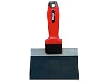 Goldblatt FinishPro 5-284 Blue Steel Taping Knife, Soft Grip Handle, 6-Inch