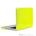 TopCase Rubberized Neon Yellow Hard Case Cover for Macbook Pro 13-inch 13