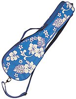 Aloha Print Ukulele Case / Blue
