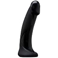 Rascal Silikon Dildo El Diablo, Schwarz