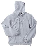 NEW Sport-Tek - Full Zip Hooded Sweatshirt Ath Heather-2XL