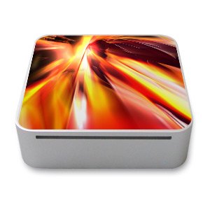Mac Mini Skin - Hyperspace