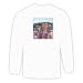 Long Sleeve T-shirt with man, buildings, Los Angeles, road, giant, downtown, apartments, metro, cityscape, monster, urban, California, horror, science fiction, huge, street