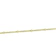 Solid Beaded Curb Chain