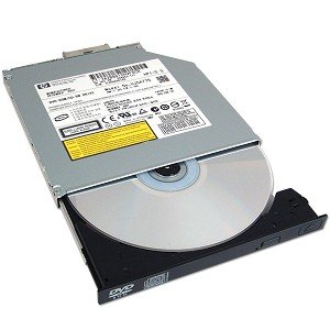 HP UJDA775 24x CD-RW/8x DVD Notebook Drive (Black Bezel)