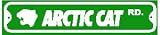 ARCTIC CAT ROAD street sign polar vehicle