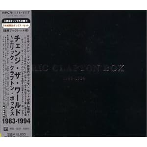 Eric Clapton Box 1983 1994 by Eric Clapton (Audio CD - 1997) - Import