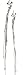 Italian Sterling Silver Dangle Snake Chain Earrings with Decorative Silver Beads