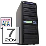 Produplicator 1 to 7 Burner CD DVD Duplicator 20X SATA Drive Copier + Free Nero 9 Essentials CD/DVD Burner Software