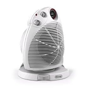 Delonghi HMH443-3T 3kw Fan Heater with Timer & Oscillating Base