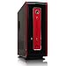 Electronics : Shiny Red/Black 831 Super Slim Micro Case with PSU