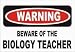 All Products : WARNING BEWARE OF THE BIOLOGY TEACHER Youth Hooded / Hoodie Sweatshirt for boys or girls