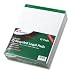 Ampad 20-170 Evidence Recycled Perf 8-1/2x11-3/4 Legal Rule Pads, Margin, White, 50 Shts, Dz.
