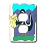 Londons Times Funny Animals Cartoons - Skunk Reads Roberts Rules Of Odor - Light Switch Covers - 2 plug outlet cover