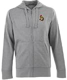 Ottawa Senators Signature Full Zip Hooded Sweatshirt (Grey) - Small