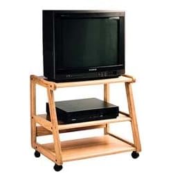 <b>Hardwood TV Cart - (Natural)</b>