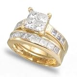 3ctw. Diamond Engagement Ring and Band