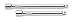 SK Hand Tools 40924  1/4 Drive SuperKrome Wobble Extension 4