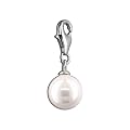 Pasionista Charms Anh�nger 925 Sterling Silber Muschelkernperle wei� 604336