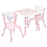 Levels of Discovery Fairy Wishes Table & 2 Chair Set - Pastel pink