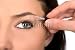 Wallmonkeys Peel and Stick Wall Decals - Close up Look of Applying Eyeshadow with Applicator - Removable Graphic