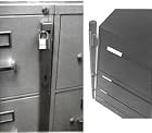 Locking Bar for Use with 4 Drawer Filing Cabinet (cabinet not included)
