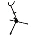 Stagg Alto and Tenor Saxophone Stand