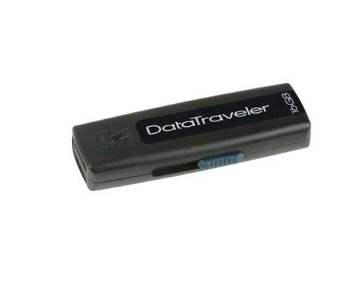 Cover image : Kingston 16GB Data Traveler 100 (Black) DT100/16GB