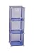 Storage Solutions 0404B6 13-Inch 3-Cube Storage Unit, Blue