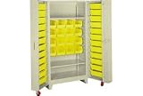 38W Storage Cabinet With Tilt Bins