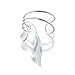 Bling Jewelry 925 Sterling Silver Stylized Leaf Vines Ear Cuff Left Ear Bling Jewelry 925 Sterling Silver Stylized Leaf Vines Ear Cuff Left Ear