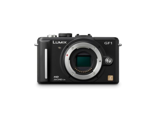 Panasonic Lumix DMC GF1 Systemkamera (12 Megapixel, 7,6 cm Display, HD Video, LiveView) Gehäuse mattschwarz Systemkamera