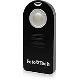 Foto&Tech FTML-L3 Wireless Shutter Release Remote For Nikon D750, D5500, D5300, D610, D7200, D7100, D3300, D3000, D3200, D5200, D5100, D5000, D7000, D60, D80, D90, D600, Nikon 1 V3 + Foto&Tech Bag