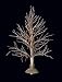 24" Battery Operated LED Fiber Optic Gold Twig Tree