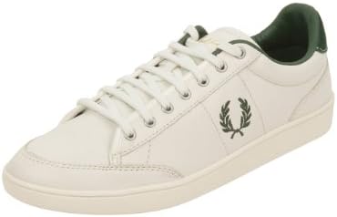 Fred Perry Hopman Leather Sneaker in Porcelain 8 M US