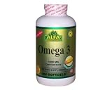 Alfa Vitamins Omega 3 Pure EPA 1000 mg 400 Softgels Lowers Blood Pressure