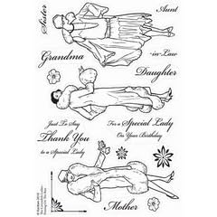 USA Produkt - Cavendish Ladies Plexiglas Briefmarken-Putting On The Ritz