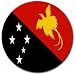 Papua New Guinea Flag Round Mouse Pad