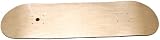 Blank Black Mark Blank Skateboard Deck