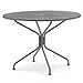Premium Mesh Top Round Umbrella Table Finish: Textured Cypress, Size: 54