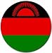 Malawi Flag Round Mouse Pad