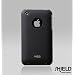 SHIELD Apple 3G 3GS iPhone Shield Polycarbonate Slim Fit Case + Microfiber Cleaning Cloth - (Black)