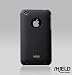 SHIELD Apple 3G 3GS iPhone Shield Polycarbonate Slim Fit Case + Microfiber Cleaning Cloth - (Black)